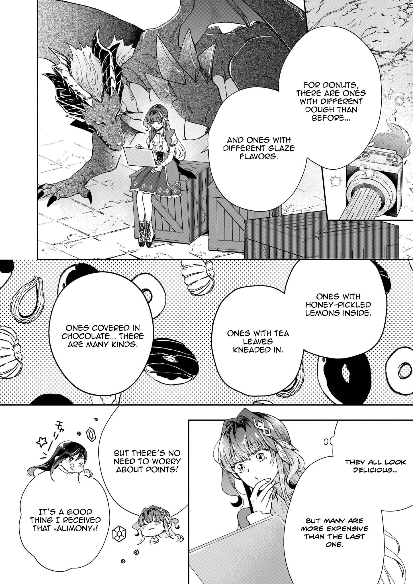 The Abandoned Sacrifice Feeds a Dark Dragon with Her "Delivery" Skill Chapter 3 - page 18